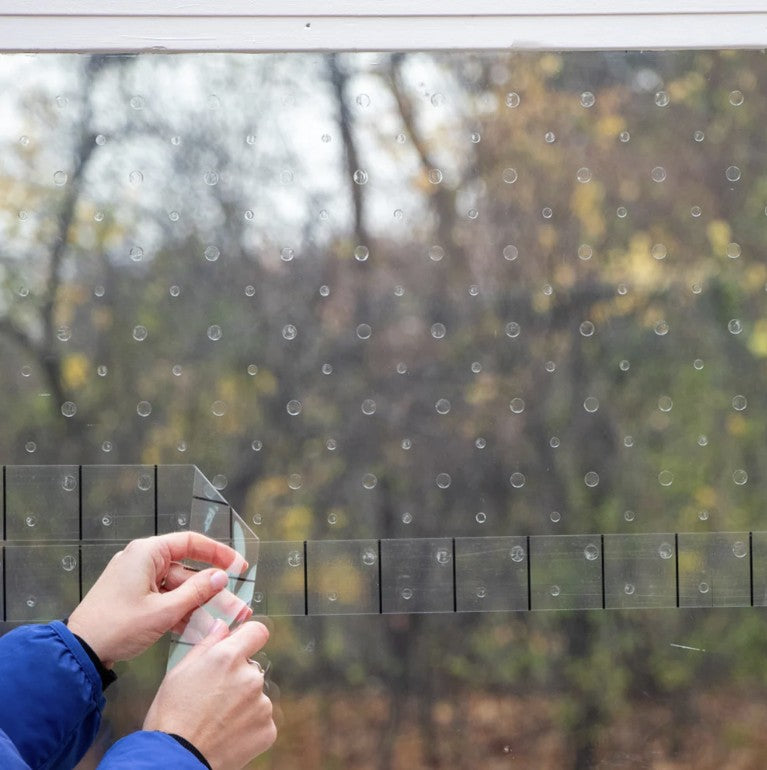 Bird Divert UV Markers: Clear see-through UV markers - 80% effective in stopping collisions